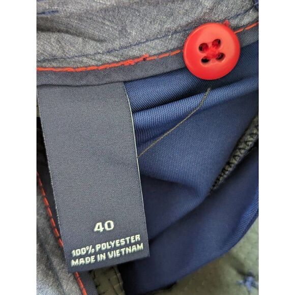 Cremieux Mens Dark Blue Polyester CLUB Performance Twill Atwood Shorts 40 NWT - Picture 5 of 7